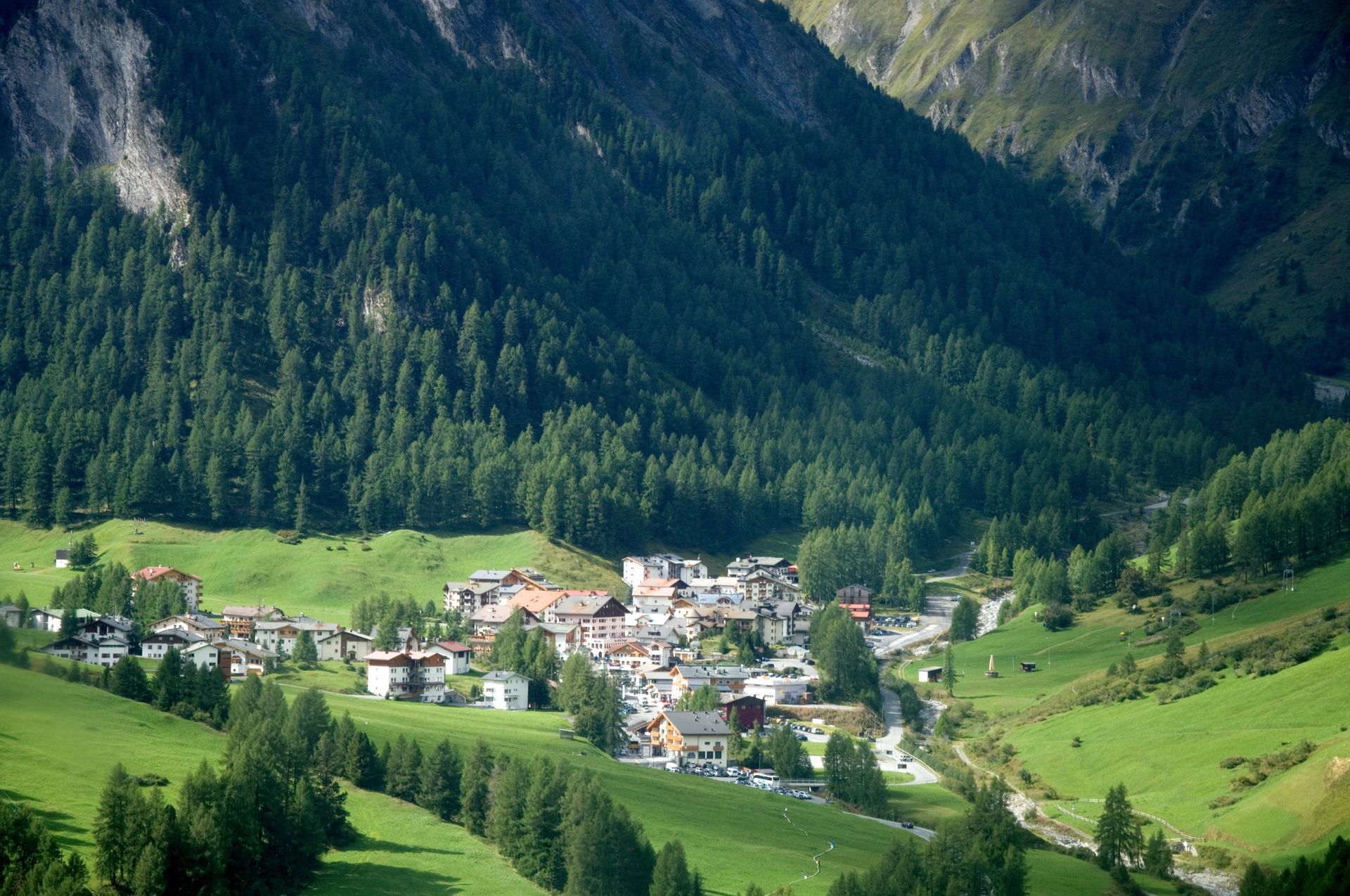 Samnaun - Alpen - Schweiz