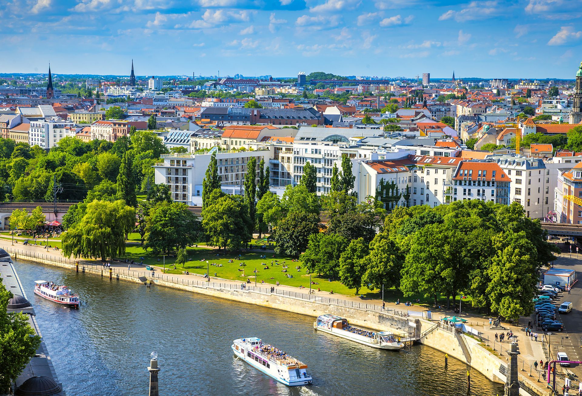 Berlin Potsdam and its surroundings.