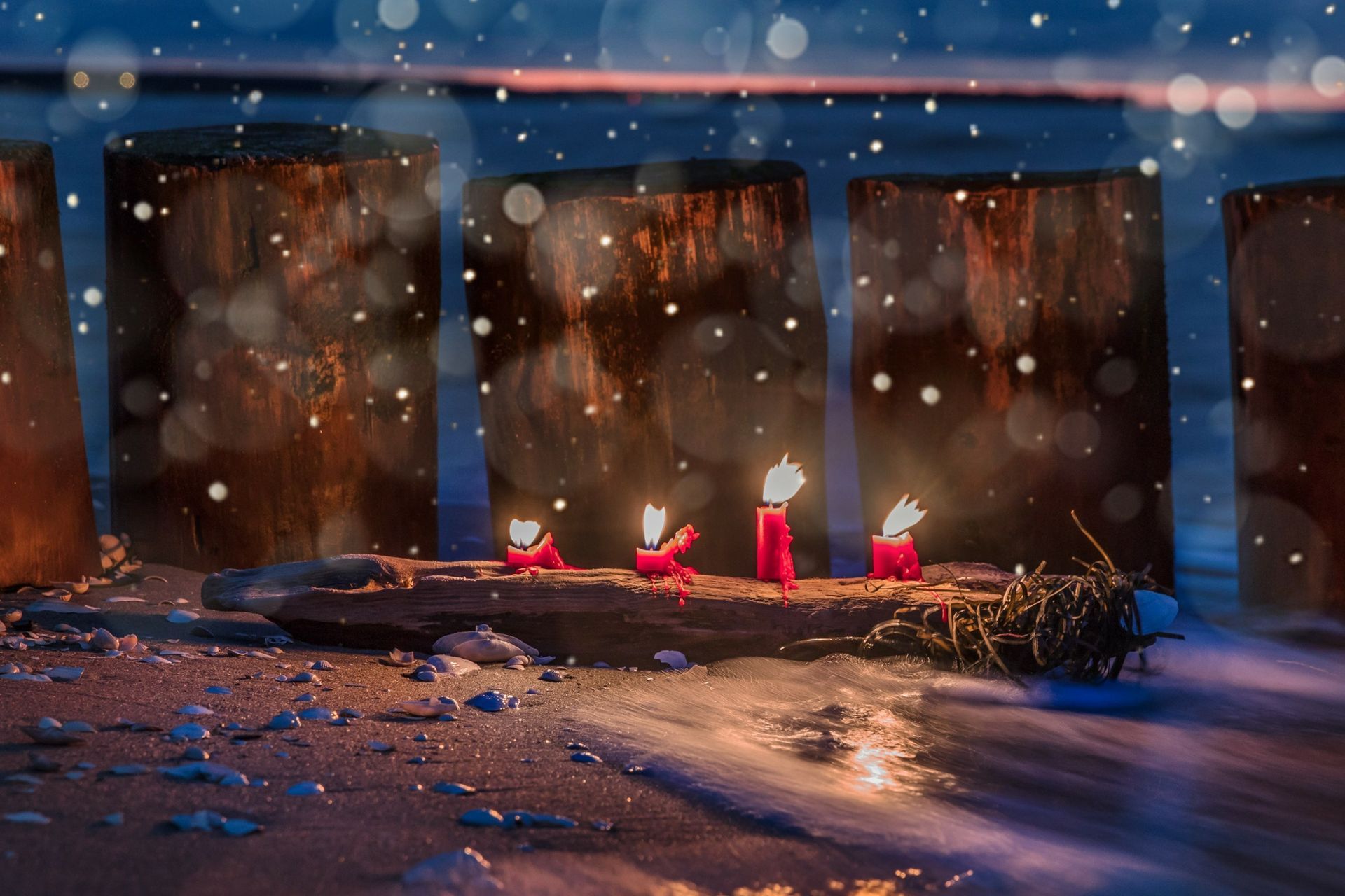 Weihnachten am Meer 