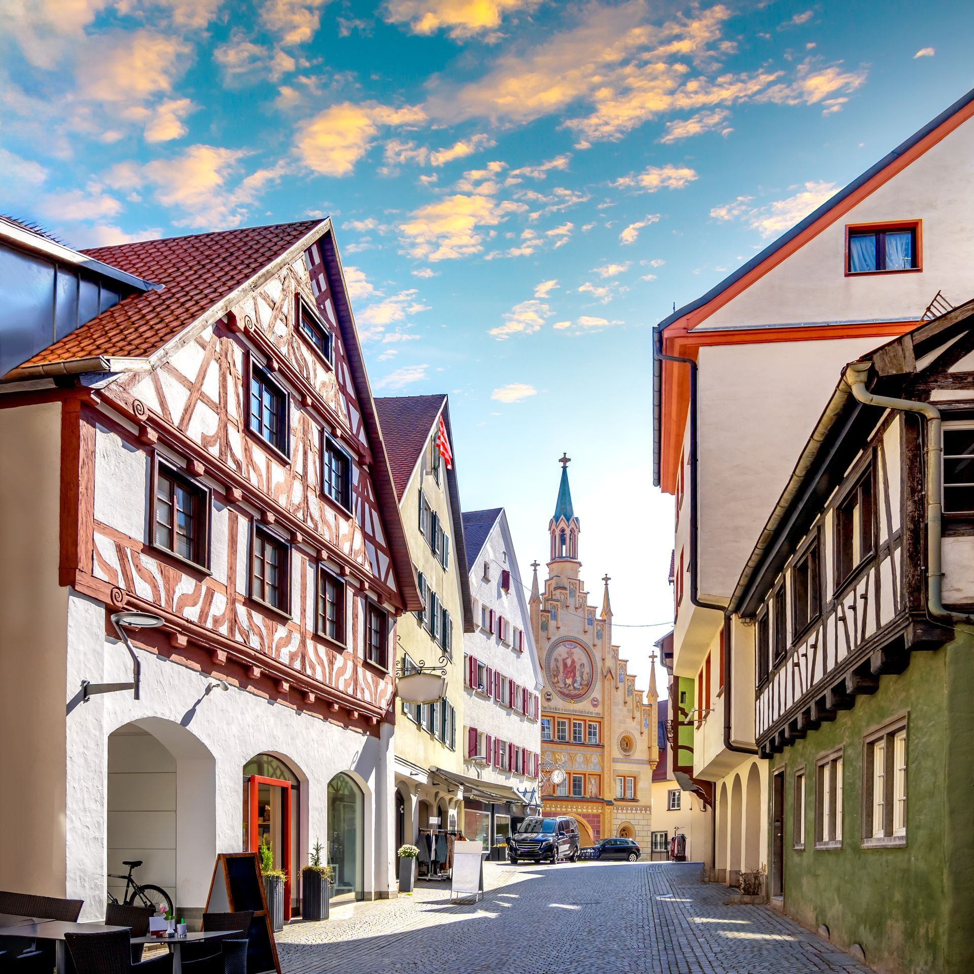 Altstadt, Bad Waldsee, Deutschland 