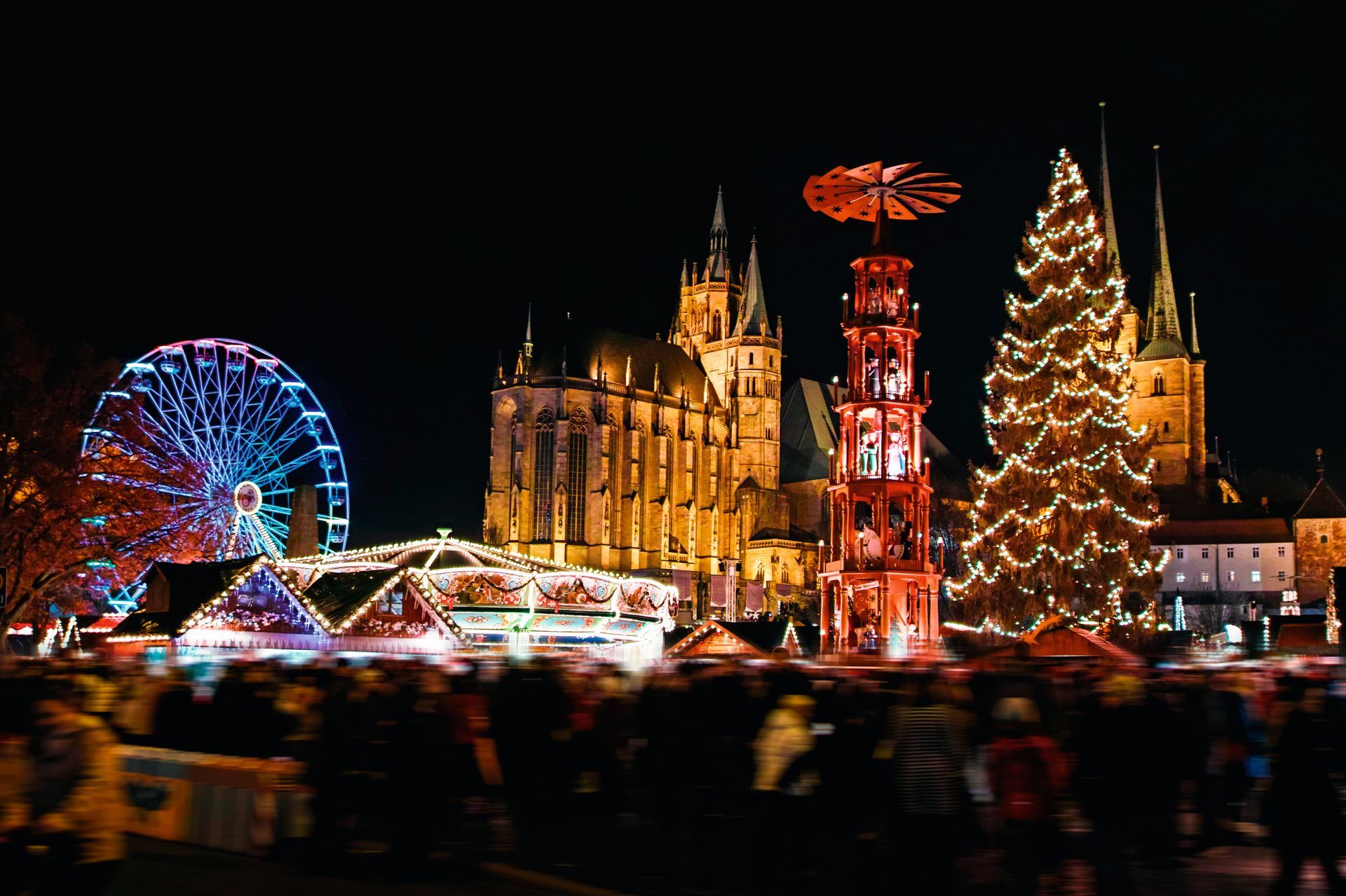 christmas market erfurt germany