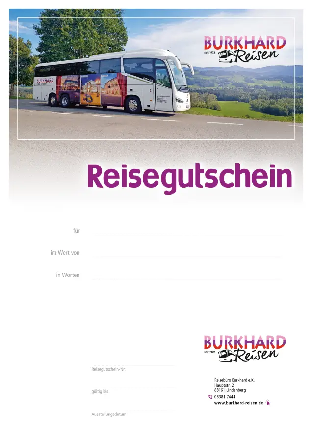 Gutschein neutral