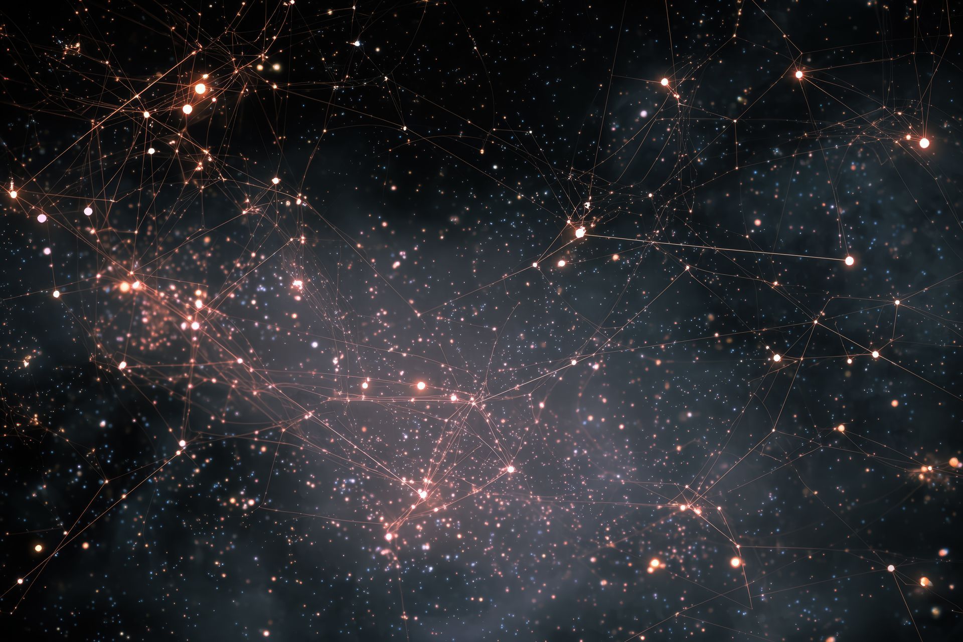 Stars and galaxies scattered across the universe create a beautiful cosmic scene at night