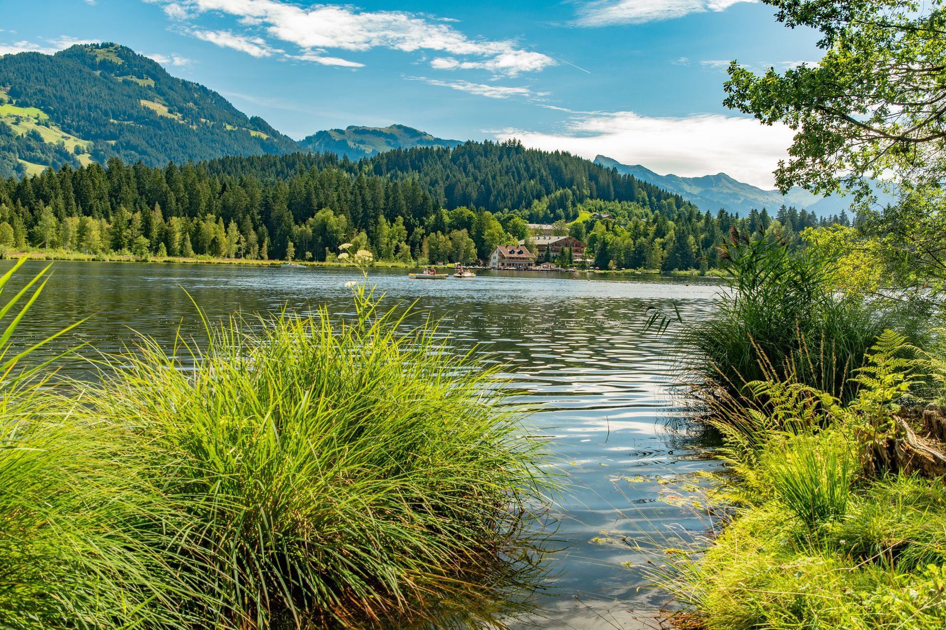 Der Schwarzsee bei Kitzbühl und Reith