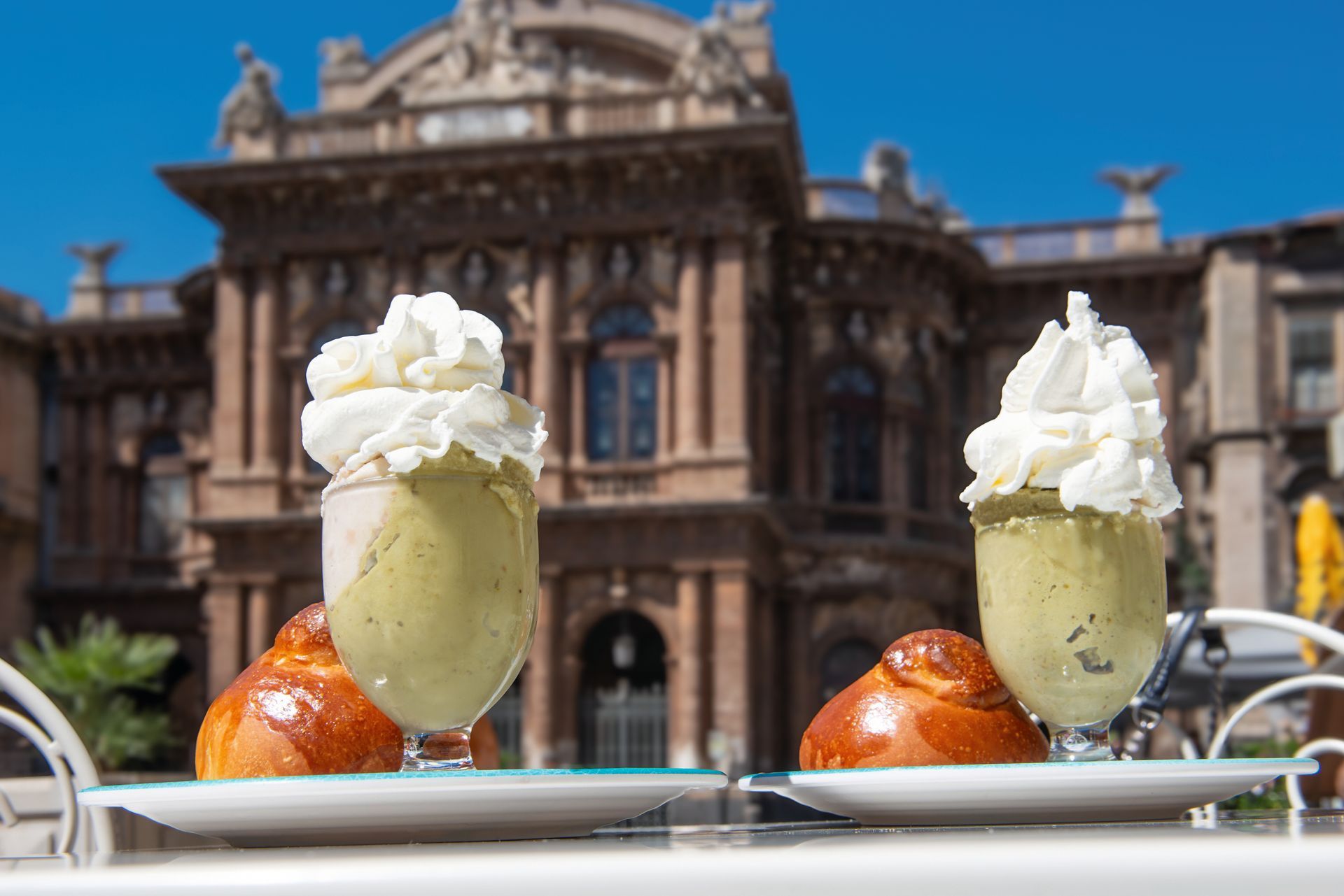 Tipica granita siciliana a catania