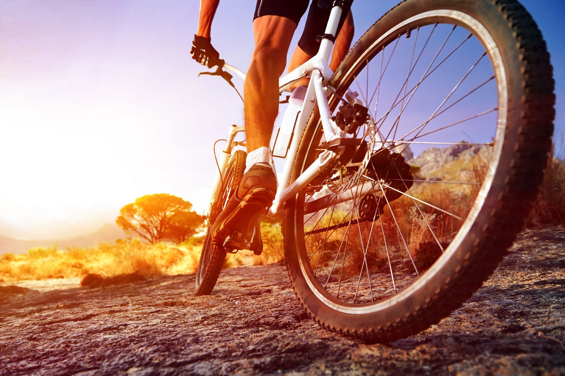 moutain bike man