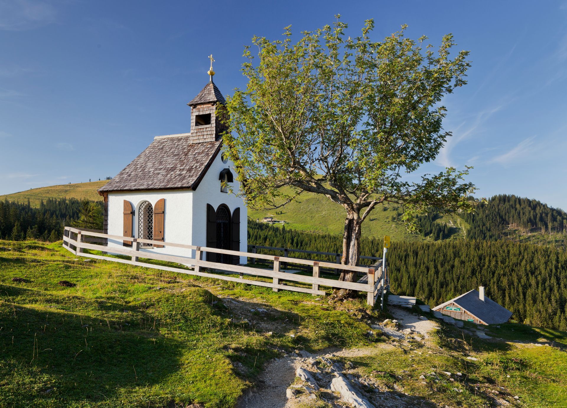 Postalmkapelle, Postalm, Salzkammergut, Salzburg Land, Österreich