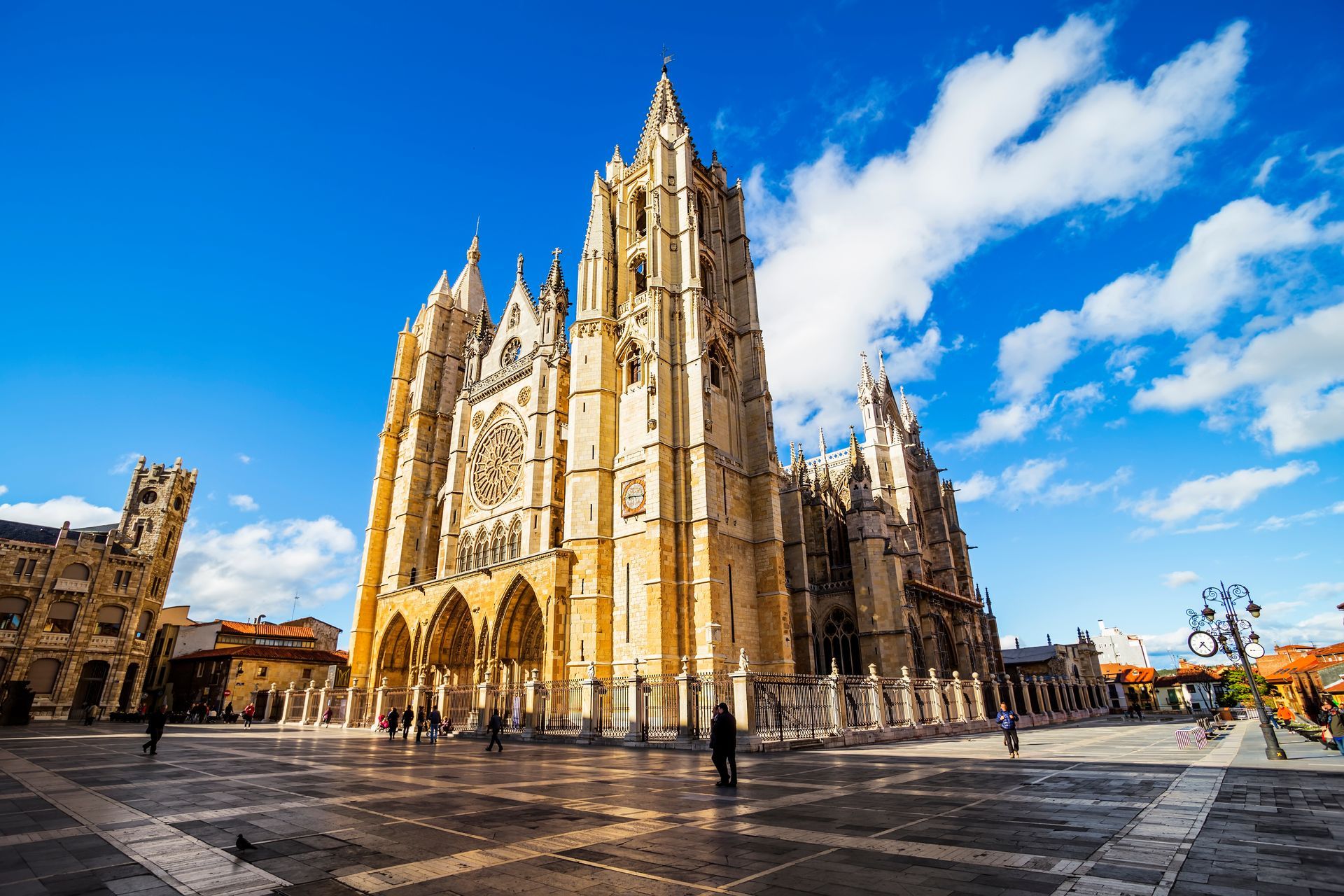 Gothic Cathedral of Leon, Castilla Leon, Spain